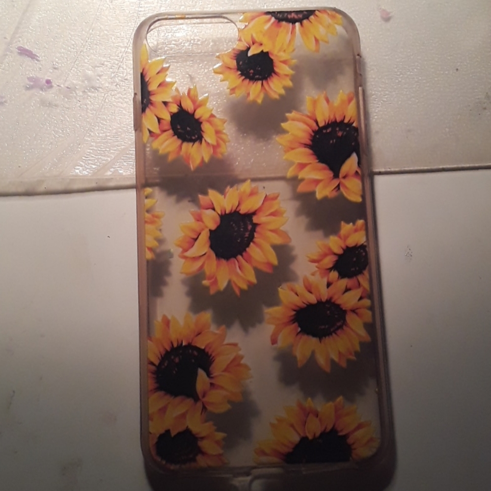 iPhone 6s/7 plus/8 plus aesthetic sunflower case